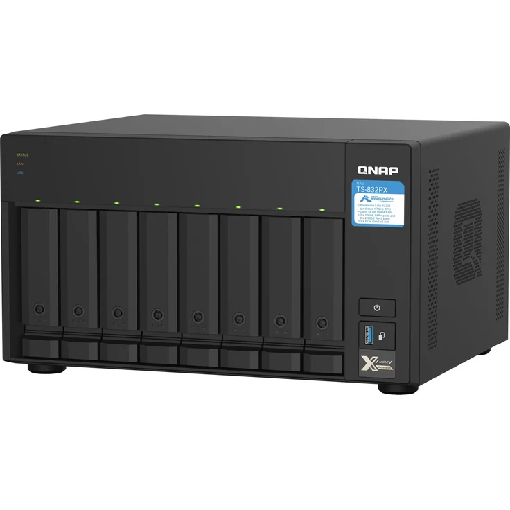 QNAP NAS TS-832PX-4G 8bay DESKTOP – Bild 5