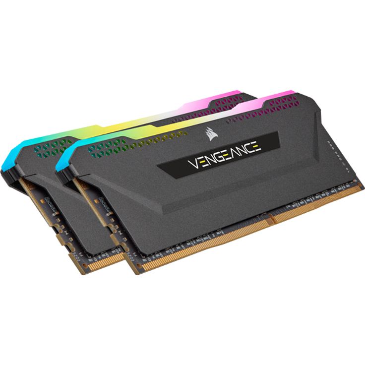 DDR4 16GB PC 3600 CL18 CORSAIR KIT (2x8GB) Vengeance RGB – Bild 3