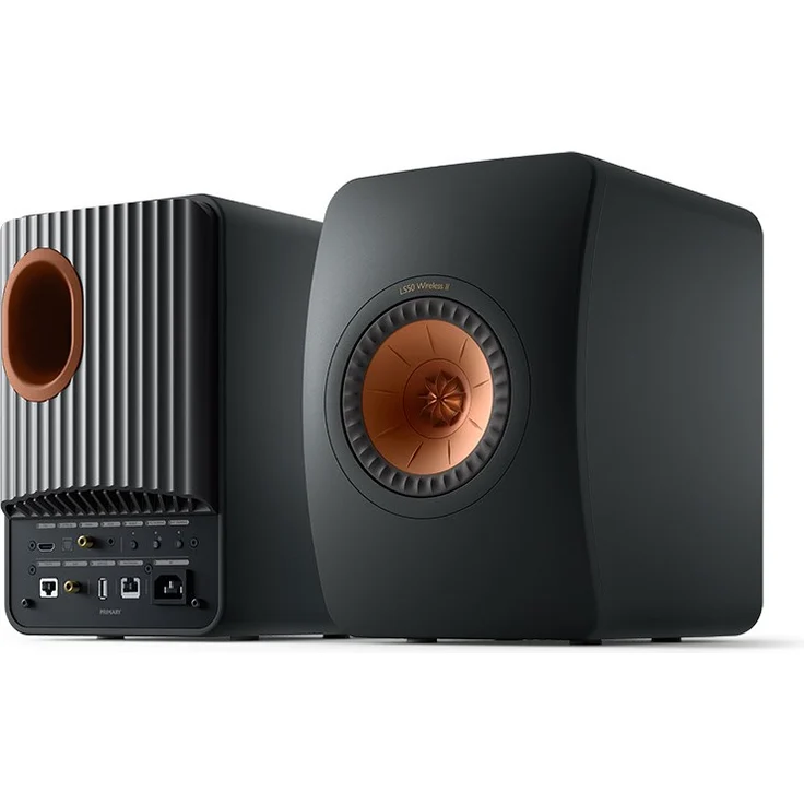 KEF LS50 Wireless II 2 Wireless Lautsprecher (Bluetooth, WLAN (WiFi), 380 W, Carbon Black (Paar) – Bild 2
