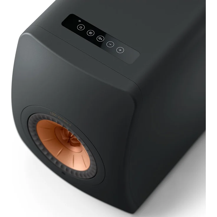 KEF LS50 Wireless II 2 Wireless Lautsprecher (Bluetooth, WLAN (WiFi), 380 W, Carbon Black (Paar) – Bild 5