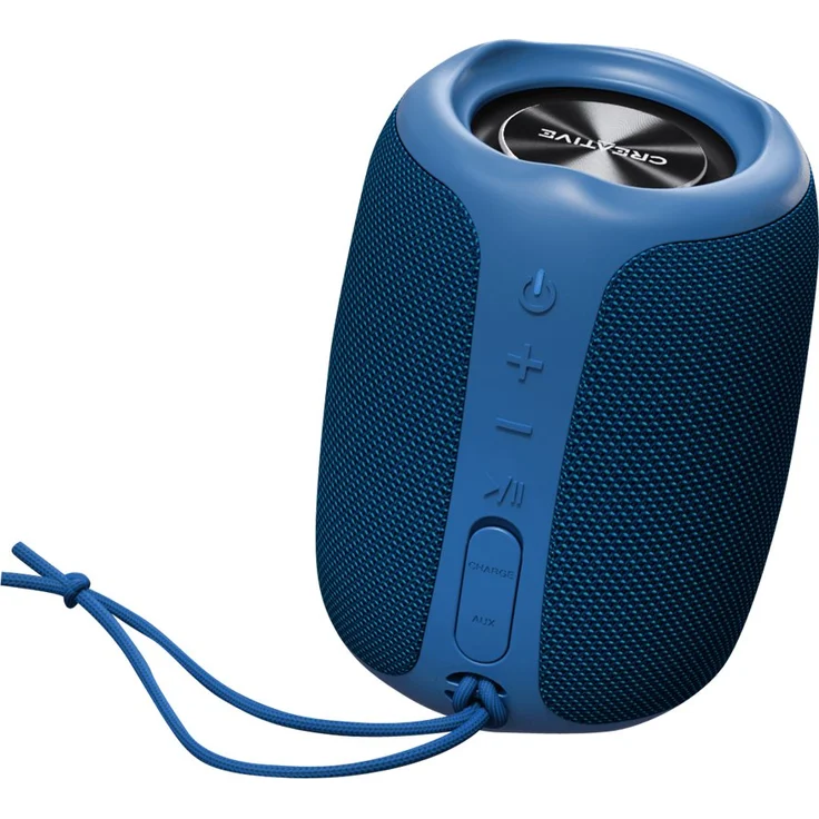 Creative MuVo Play (51MF8365AA000) Bluetooth-Lautsprecher, wasserdicht, Dunkelblau – Bild 8