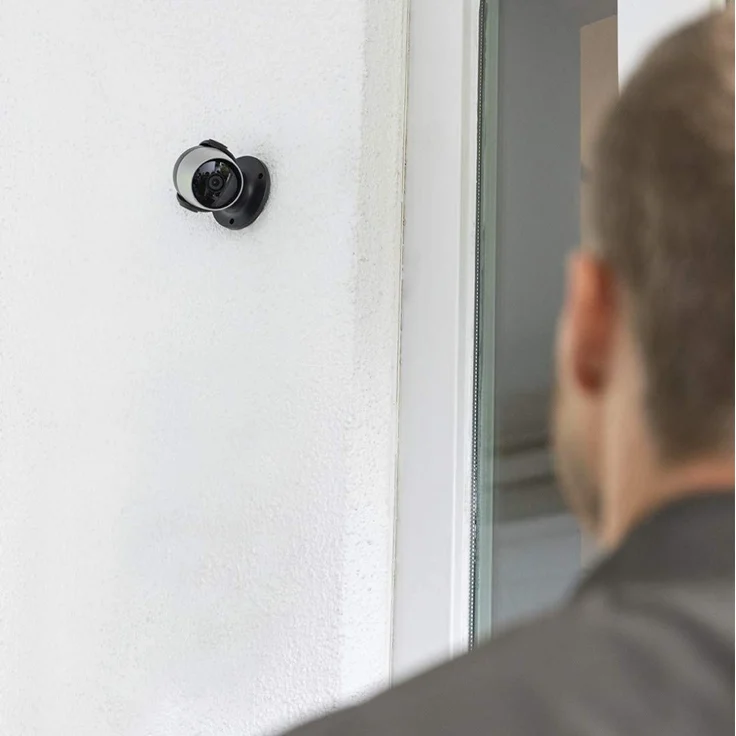 Hama 00176577 Überwachungskamera WLAN, WLAN Kamera für außen, Outdoor-Kamera mit Sprach- und App-Steuerung, wetterfeste Außenkamera mit Bewegungsmelder, Nachtsicht, 2-Wege-Audio, Aufzeichnung, 1080p, schwarz – Bild 14