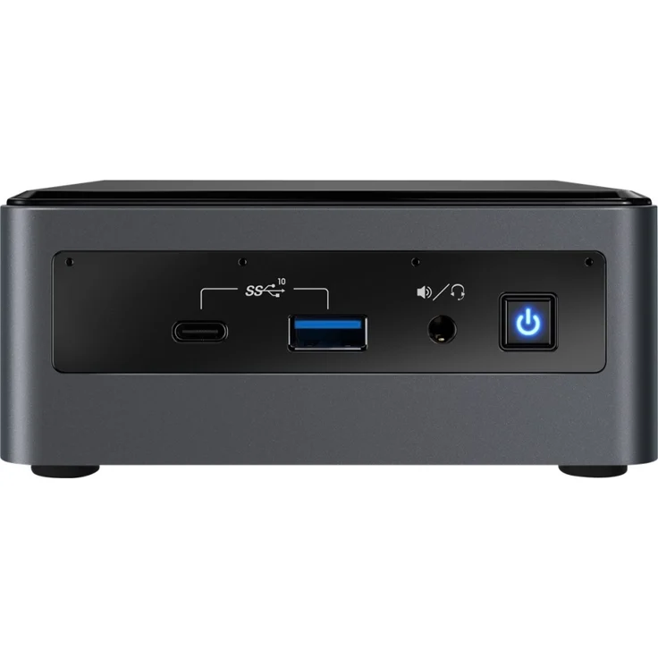 Intel Next Unit of Computing 10 Performance kit - NUC10i3FNHN - Barebone - Mini-PC - 1 x Core i3 10110U / 2.1 GHz - RAM 0 GB - UHD Graphics - GigE - WLAN: Bluetooth 5.0, 802.11a/b/g/n/ac/ax – Bild 2