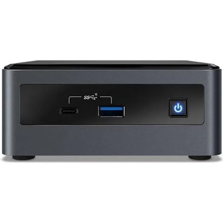 Intel Next Unit of Computing 10 Performance kit - NUC10i3FNHN - Barebone - Mini-PC - 1 x Core i3 10110U / 2.1 GHz - RAM 0 GB - UHD Graphics - GigE - WLAN: Bluetooth 5.0, 802.11a/b/g/n/ac/ax
