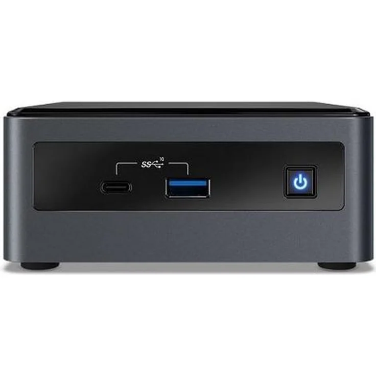 Intel Next Unit of Computing 10 Performance kit - NUC10i3FNHN - Barebone - Mini-PC - 1 x Core i3 10110U / 2.1 GHz - RAM 0 GB - UHD Graphics - GigE - WLAN: Bluetooth 5.0, 802.11a/b/g/n/ac/ax – Bild 1