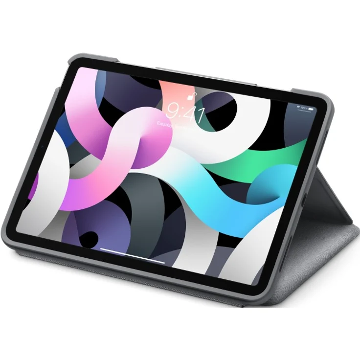 Logitech Folio Touch, KeyboardDock mit Trackpad für iPad Air 4, Oxford grau, FR (920-009958) – Bild 3