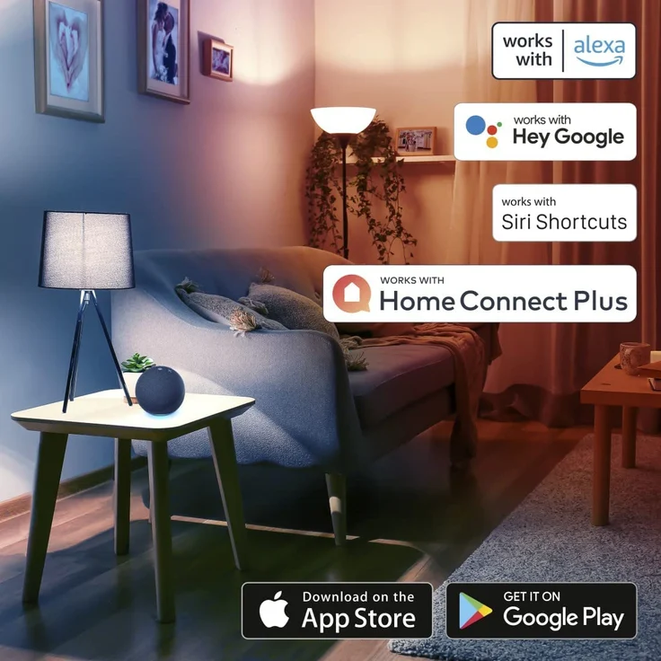 Hama 00176592 Smartes Heizkörperthermostat, erweiterbare Heizungssteuerung WLAN, Smart Home Heizungsregler für alle Ventile, programmierbarer Heizungsthermostat, individuell heizen per App und Energie sparen, weiß – Bild 6