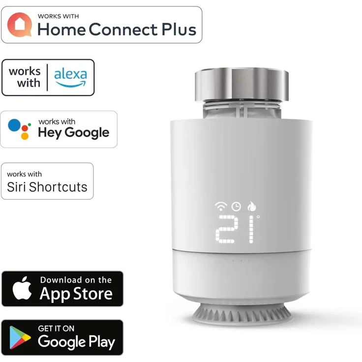 Hama 00176592 Smartes Heizkörperthermostat, erweiterbare Heizungssteuerung WLAN, Smart Home Heizungsregler für alle Ventile, programmierbarer Heizungsthermostat, individuell heizen per App und Energie sparen, weiß – Bild 12