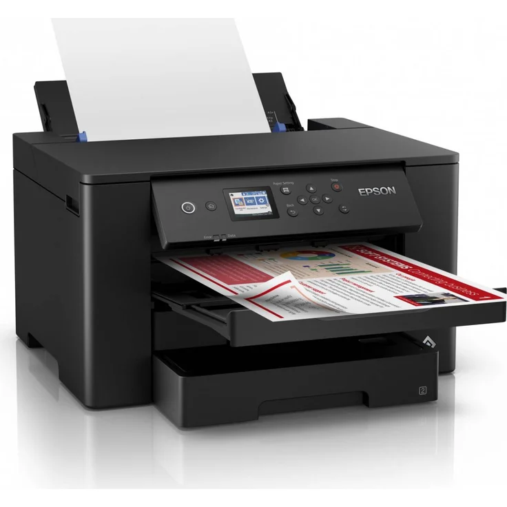 Epson WorkForce WF-7310DTW - 3-in-1 Multifunktionsdrucker (DIN A3+, WiFi, Ethernet, NFC, Duplex, Einzelpatronen, DIN A3, 2 Papierkassetten) (C11CH70402) – Bild 5