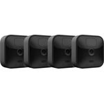 Blink Outdoor – kabellose, witterungsbeständige HD-Sicherheitskamera mit zwei Jahren Batterielaufzeit und Bewegungserfassung, funktioniert mit Amazon Alexa, 4 Kameras, schwarz (B086DK9QWH)