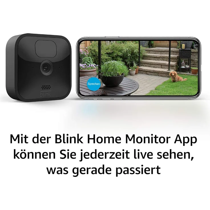 Blink Outdoor – kabellose, witterungsbeständige HD-Sicherheitskamera mit zwei Jahren Batterielaufzeit und Bewegungserfassung, funktioniert mit Amazon Alexa, 2 Kameras, schwarz (B086DK2N5F) – Bild 5