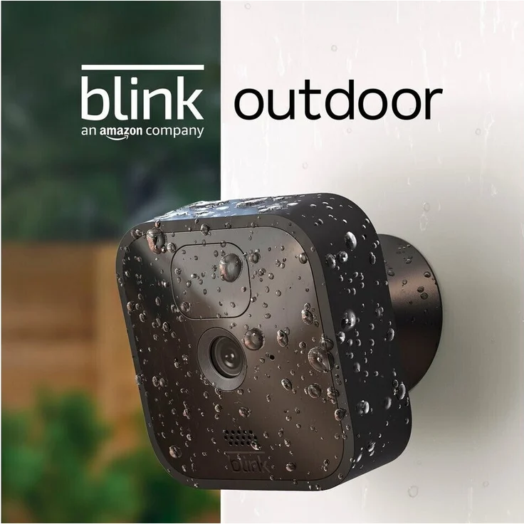 Blink Outdoor – kabellose, witterungsbeständige HD-Sicherheitskamera mit zwei Jahren Batterielaufzeit und Bewegungserfassung, funktioniert mit Amazon Alexa, schwarz (B086DKVS1P) – Bild 2