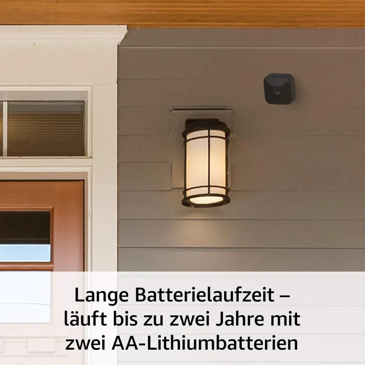 Blink Outdoor – kabellose, witterungsbeständige HD-Sicherheitskamera mit zwei Jahren Batterielaufzeit und Bewegungserfassung, funktioniert mit Amazon Alexa, schwarz (B086DKVS1P) – Bild 3