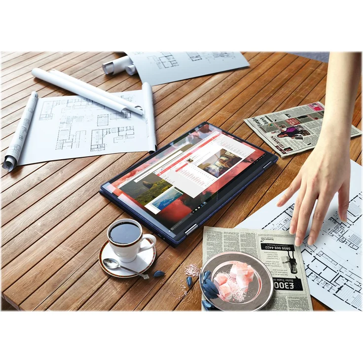 Lenovo Yoga 6 13ALC6 - Laptop, 13,3 Zoll (33,8 cm) AMD Ryzen 7 5700U, 8GB RAM, 512GB SSD, Windows 10 Home 64-bit (82ND002TGE) – Bild 8