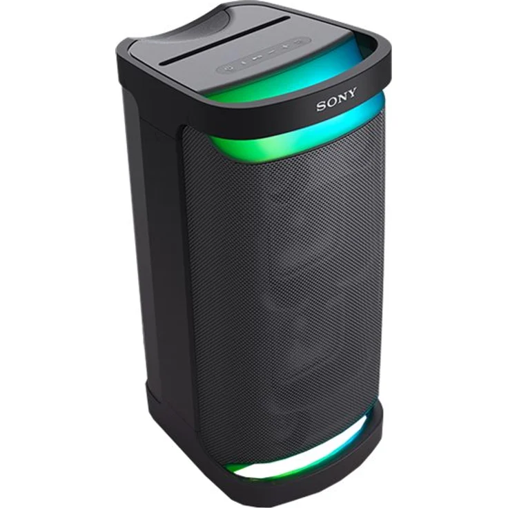 Sony SRS-XP700 Party Bluetooth-Lautsprecher mit Lichteffekt, geeignet für Karaoke, schwarz – Bild 2