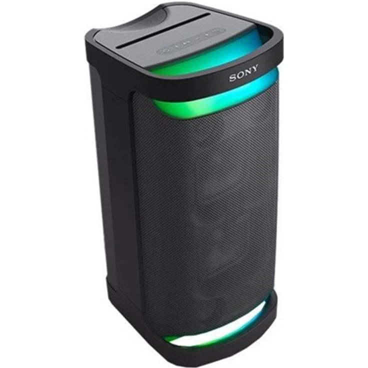 Sony SRS-XP700 Party Bluetooth-Lautsprecher mit Lichteffekt, geeignet für Karaoke, schwarz – Bild 4