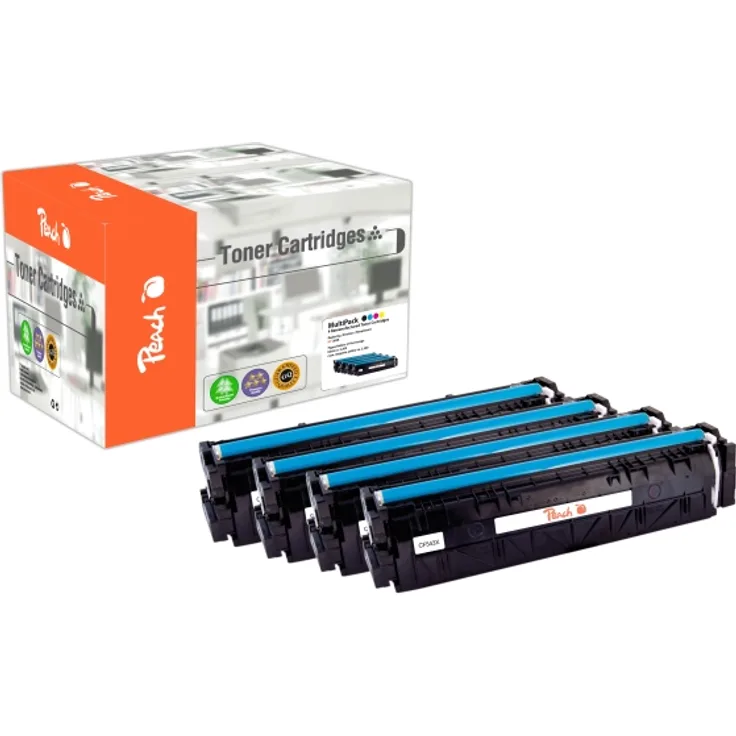 Peach Toner HP 203X MultiPack, CF540-3X Modul kompatibel, 112205