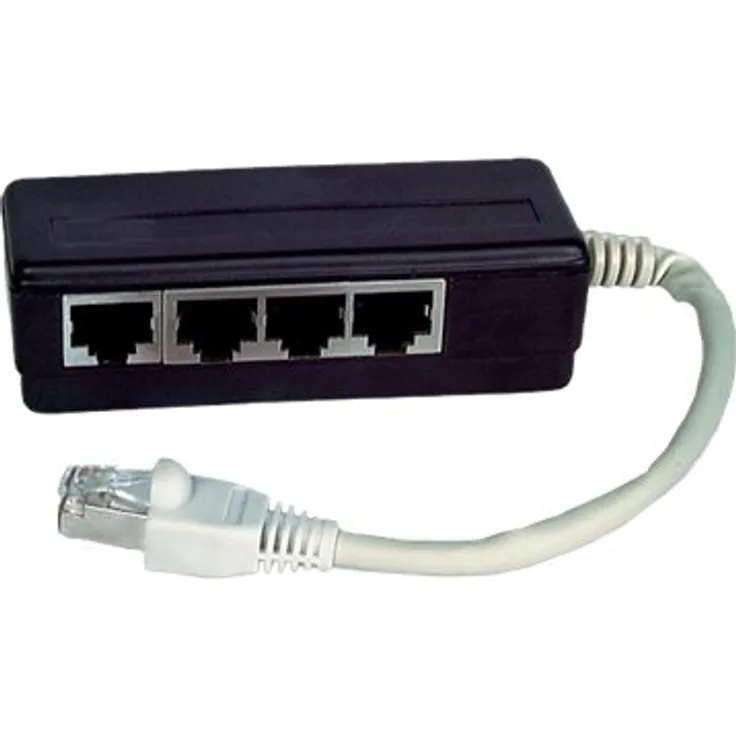 EFB-Elektronik ISDN Adapter 8-port terminiert RJ45-Stecker - 8 RJ45 Buchsen (K5269.015)