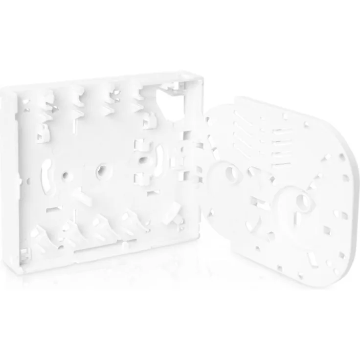 DIGITUS FTTX enclosure - Glasfaser-Verteilerbox - Oberfläche montierbar, DIN schienenmontierbar - Grau