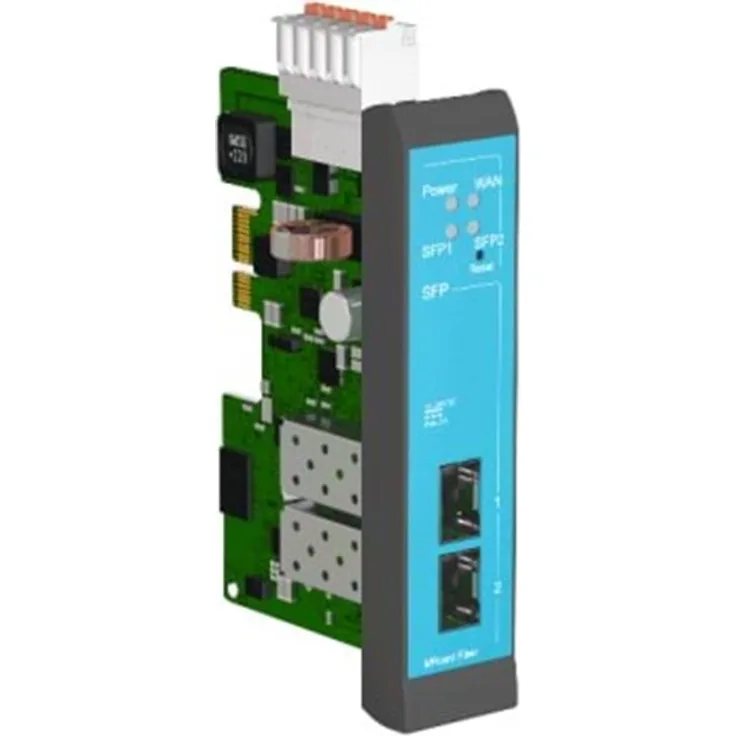 INSYS MRcard Fiber plug-in-card 2xGigabit SFP 2xdig.in
