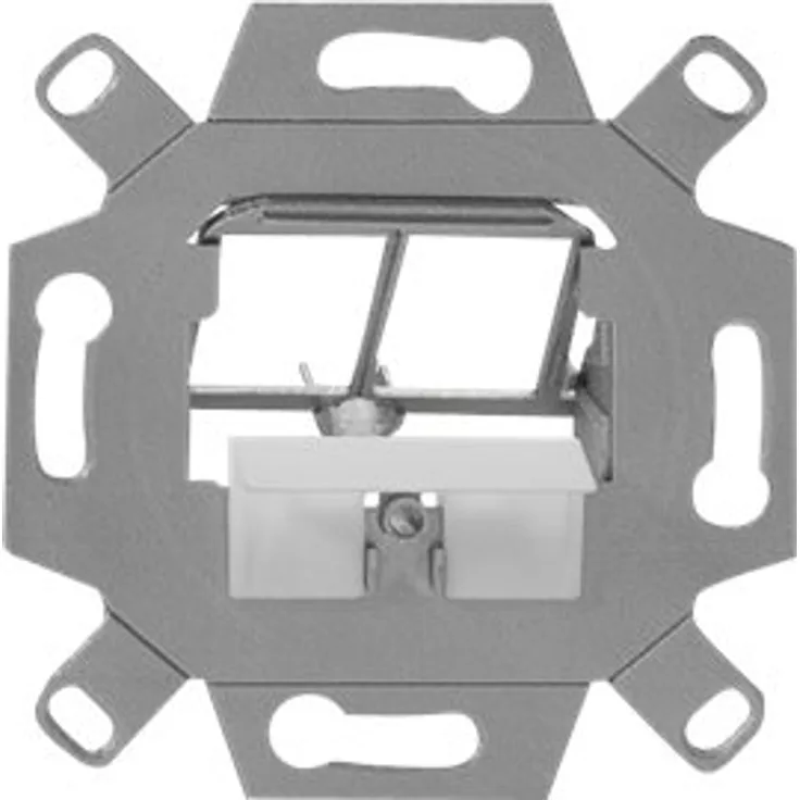 Rutenbeck Montageadapter UM-MA-KS 2 Up Unterputz, fuer ein oder zwei Universalmo