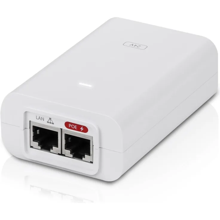 Ubiquiti POE Injector Gigabit Port POE-24-24W-