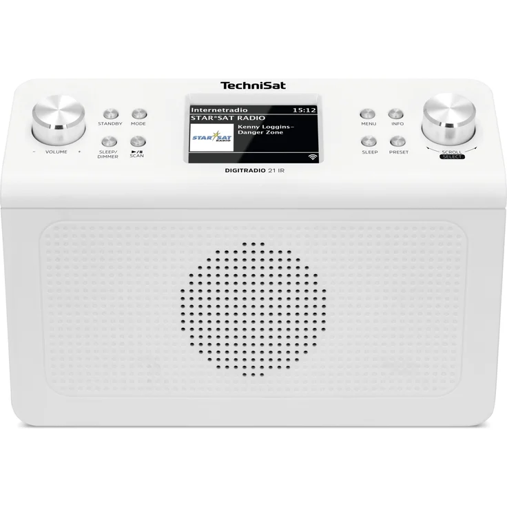 TechniSat DIGITRADIO 21 IR - Unterbaufähiges DAB+/UKW/Internet-Küchenradio mit Bluetooth, 2 W Mono-Lautsprecher, 2,8'' Farbdisplay, Uhr mit Wecker, Farbe: weiß – Bild 10