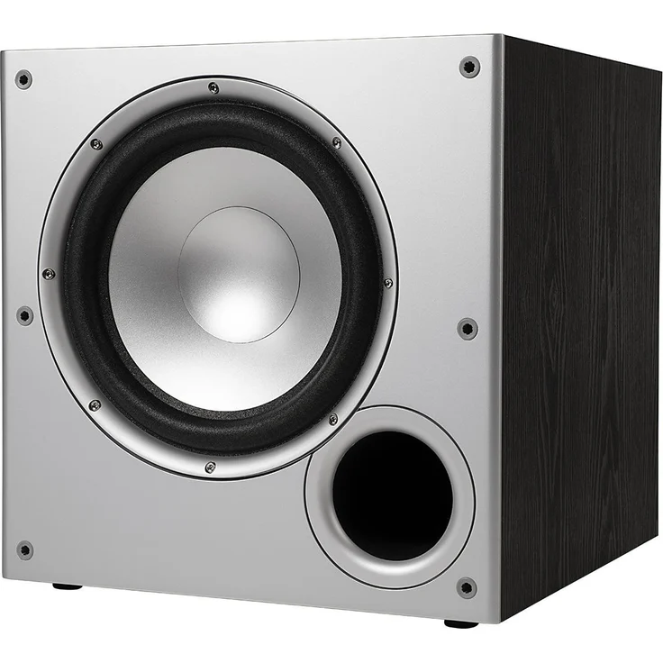 Polk PSW10EBK Subwoofer, schwarz – Bild 1