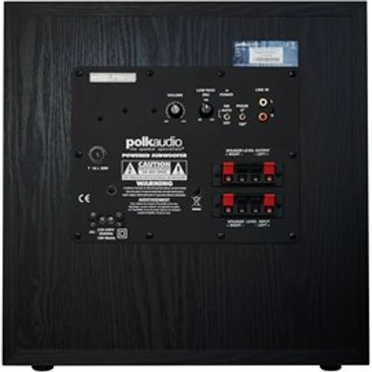 Polk PSW10EBK Subwoofer, schwarz – Bild 7