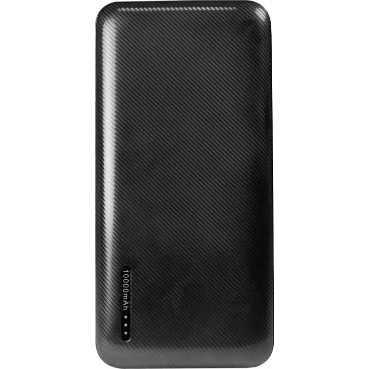 LogiLink PA0257 mobile Powerbank 10000 mAh, Lithium-Polymer, inkl. 2-in-1 Kabel, schwarz – Bild 2