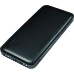 LogiLink PA0257 mobile Powerbank 10000 mAh, Lithium-Polymer, inkl. 2-in-1 Kabel, schwarz