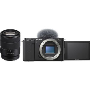 Bild für Sony Alpha ZV-E10 Vlog-Systemkamera (24,3 MP, Video: 4K/60 fps, 425 Fokusmessfelder, Wi-Fi, Bluetooth)