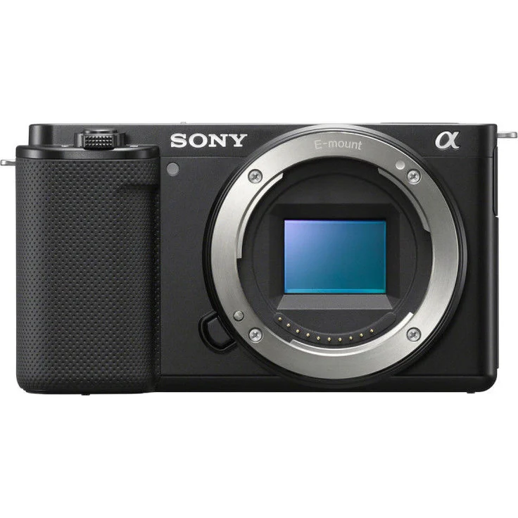 Sony Alpha ZV-E10 Vlog-Systemkamera, Gehäuse (24,3 MP, Video: 4K/60 fps, 425 Fokusmessfelder, Wi-Fi, Bluetooth), schwarz – Bild 2