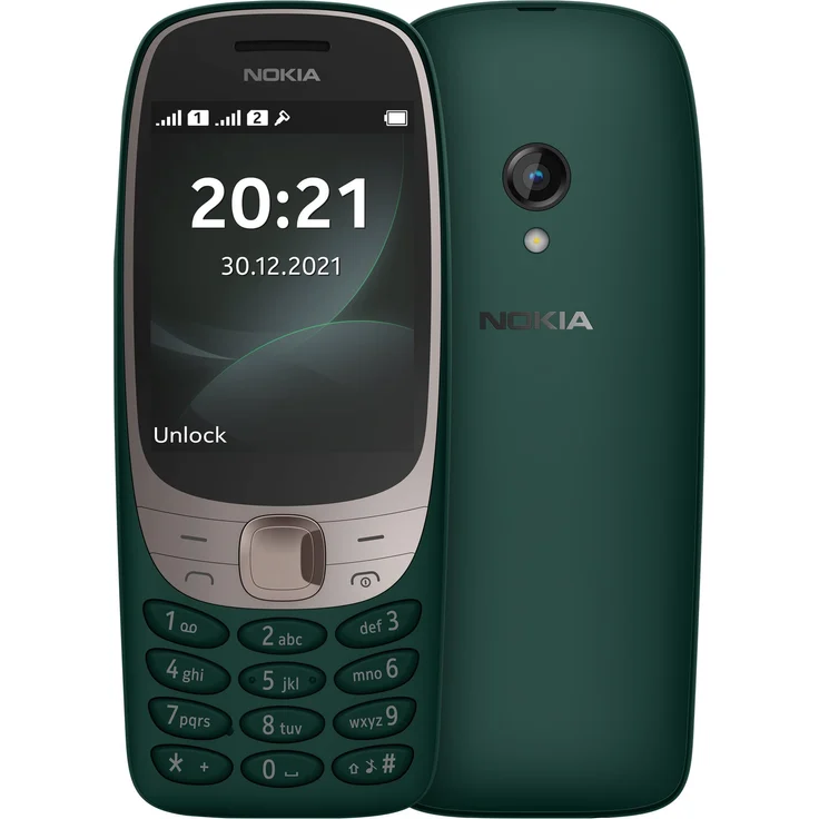 Nokia 6310 Block-Handy 7,11cm TFT-Display, Dunkelgrün – Bild 7