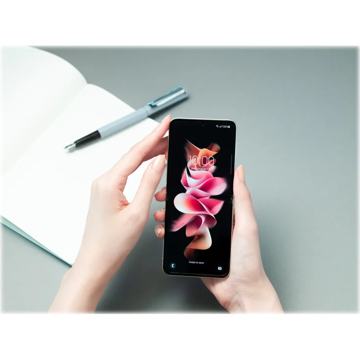 Samsung Galaxy Z Flip 3 5G Smartphone 17,02cm (6,7 Zoll) AMOLED-Display, 128GB interner Speicher, 8GB RAM, Android 11, Phantom Black – Bild 9