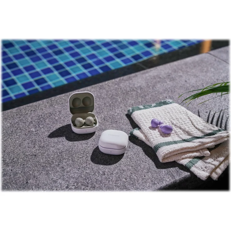 Samsung Galaxy Buds 2 True Wireless In-Ear-Kopfhörer mit Active Noise Cancelling, Olive grün – Bild 12