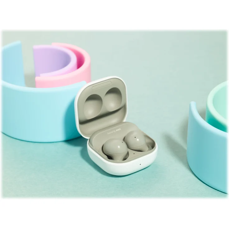 Samsung Galaxy Buds 2 True Wireless In-Ear-Kopfhörer mit Active Noise Cancelling, Olive grün – Bild 11