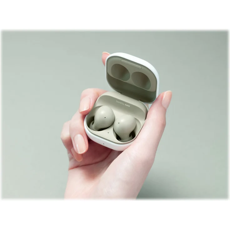 Samsung Galaxy Buds 2 True Wireless In-Ear-Kopfhörer mit Active Noise Cancelling, Olive grün – Bild 10