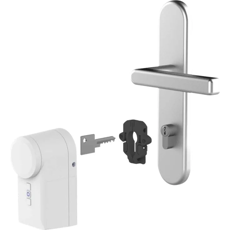 Homematic IP Smart Home Türschlossantrieb HmIP-DLD, Elektronisches Türschloss – öffnet, schließt und verriegelt die Tür per App, Amazon Alexa und Google Assistant (154952A0) – Bild 14