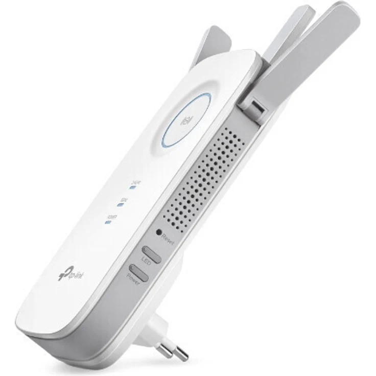 TP-Link WLAN-Repeater, Dual Band AC1750, WiFi Extender und Access Point, kompatibel mit Modem Faser und ADSL, 1 Gigabit-Port (RE455) – Bild 2
