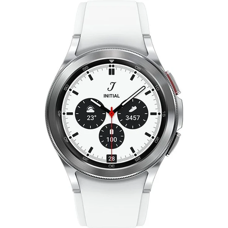 Samsung Galaxy Watch4 Classic Bluetooth Smartwatch Unisex, 46mm, Edelstahlgehäuse, Silver – Bild 7