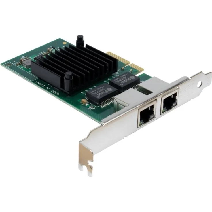 INTER-TECH ST-727 - Desktop-Netzwerkadapter Intel (R) Chipsatz i350 PCIe x4 v2.0