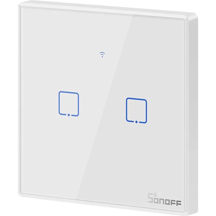 Sonoff Smart Wall Switch T2EU2C-TX 2-fach Taster weiß WLAN