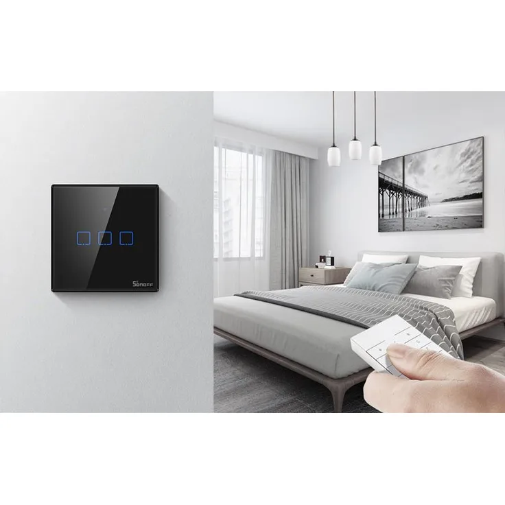 Sonoff Smart Wall Switch T0EU2C-TX 2-fach Taster weiß WLAN
