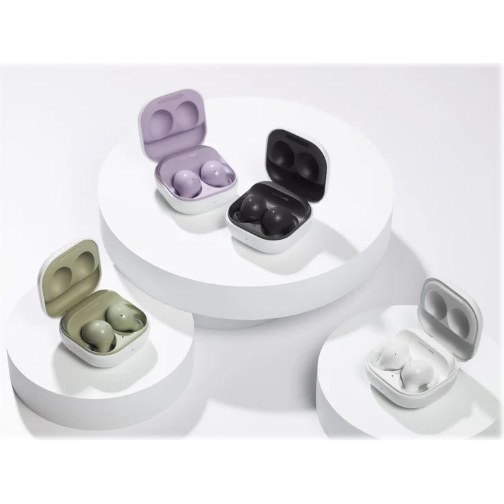Samsung Galaxy Buds2 SM-R177 True Wireless In-Ear-Kopfhörer mit Bluetooth, Noise Cancelling, wasserdicht, violett (2021) – Bild 16