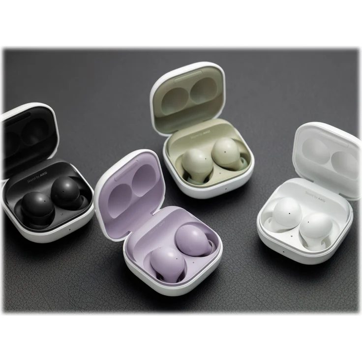 Samsung Galaxy Buds2 SM-R177 True Wireless In-Ear-Kopfhörer mit Bluetooth, Noise Cancelling, wasserdicht, violett (2021) – Bild 10
