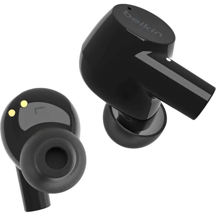 Belkin Soundform Rise AUC004BTBK True Wireless In-Ear-Kopfhörer mit Bluetooth, wasserdicht, schwarz – Bild 8