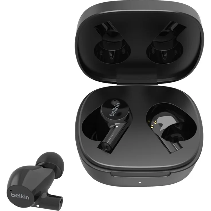 Belkin Soundform Rise AUC004BTBK True Wireless In-Ear-Kopfhörer mit Bluetooth, wasserdicht, schwarz – Bild 10