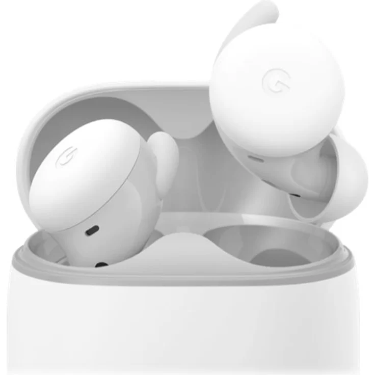Google Pixel Buds A-Series True Wireless In-Ear-Kopfhörer mit Bluetooth, Google Assistant, geeignet für Sport, weiß (12940000226) – Bild 8