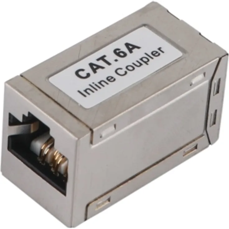 Equip Verbinder Cat6A 2x RJ45 1:1 voll geschirmt